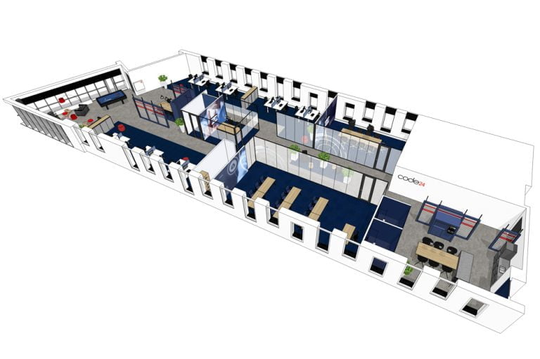 kantoorontwerp en projectinrichting