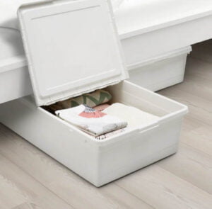 opbergen onder bed