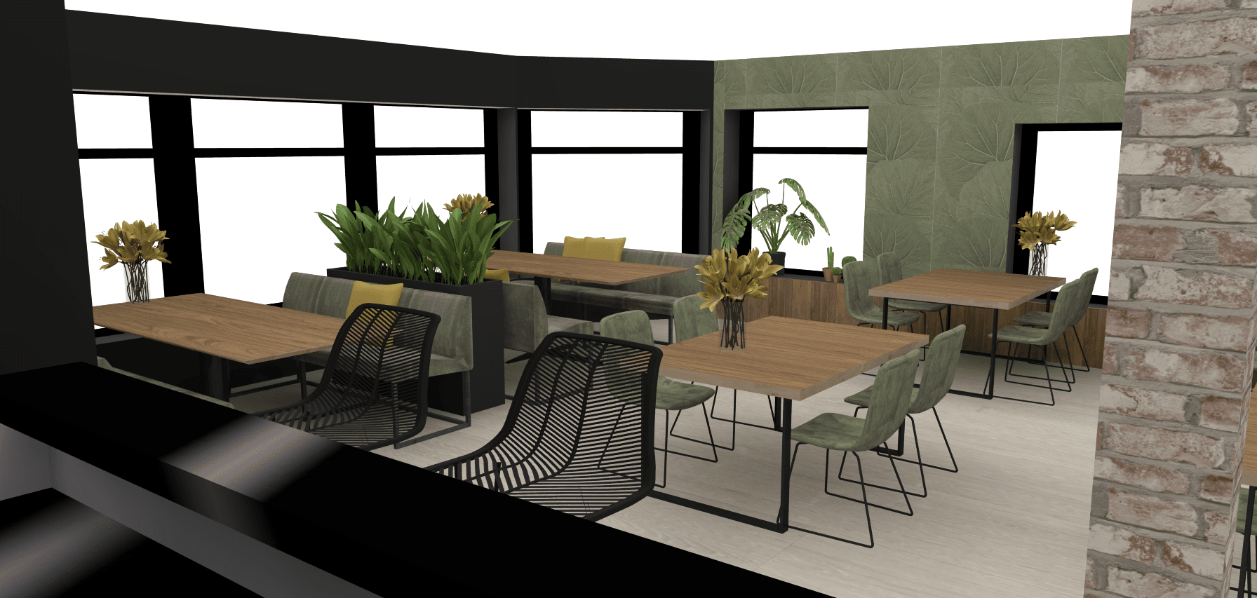 Dikke Truus Snackbar interieur
